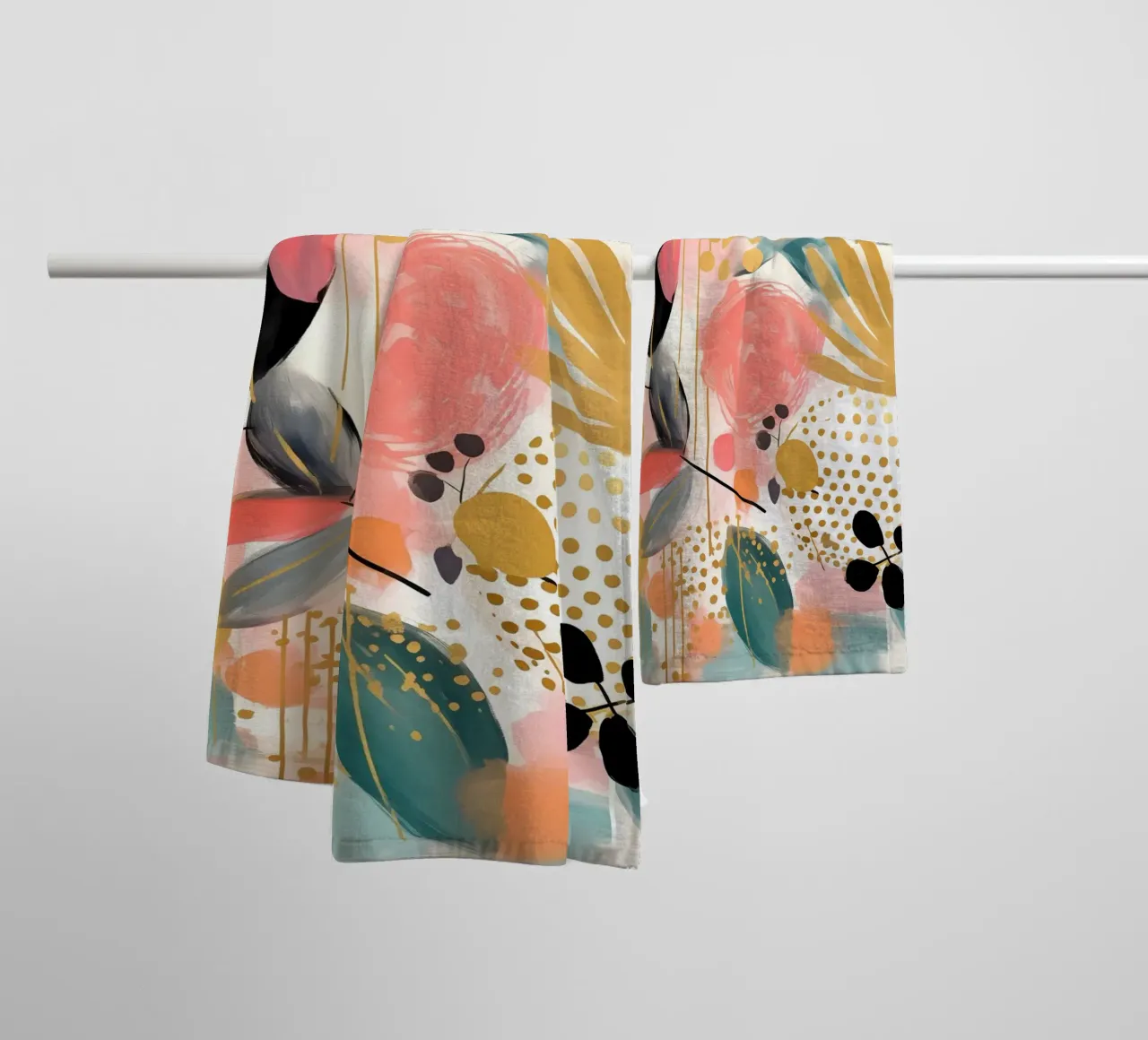 Boho Abstract 1 asciugamano da bagno da Yaso Design Boho & Botanic