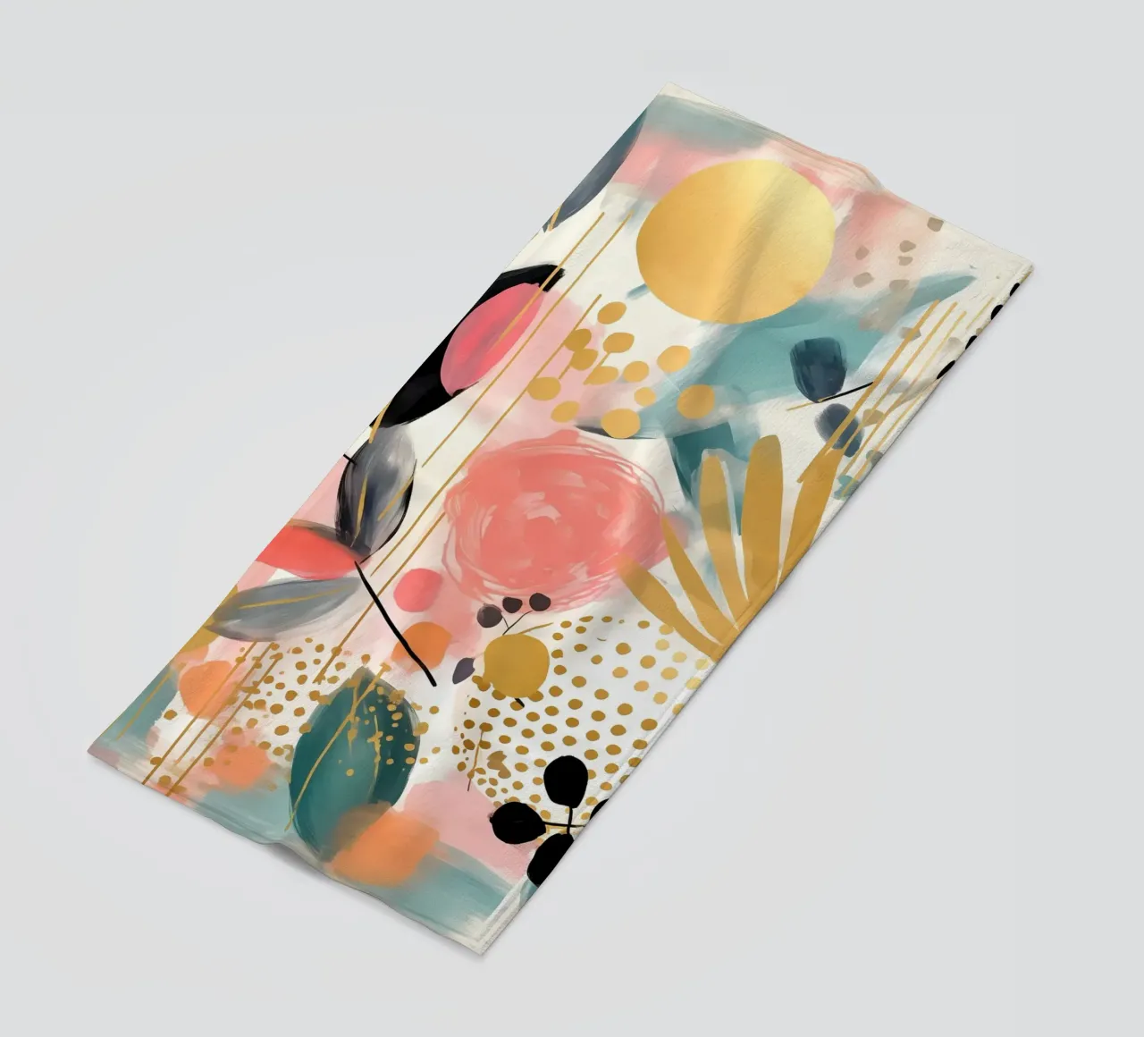 Boho Abstract 1 telo mare da Yaso Design Boho & Botanic