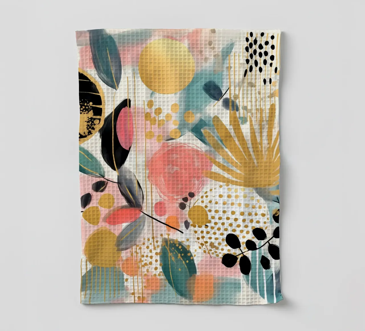 Boho Abstract 1 canovaccio da cucina da Yaso Design Boho & Botanic