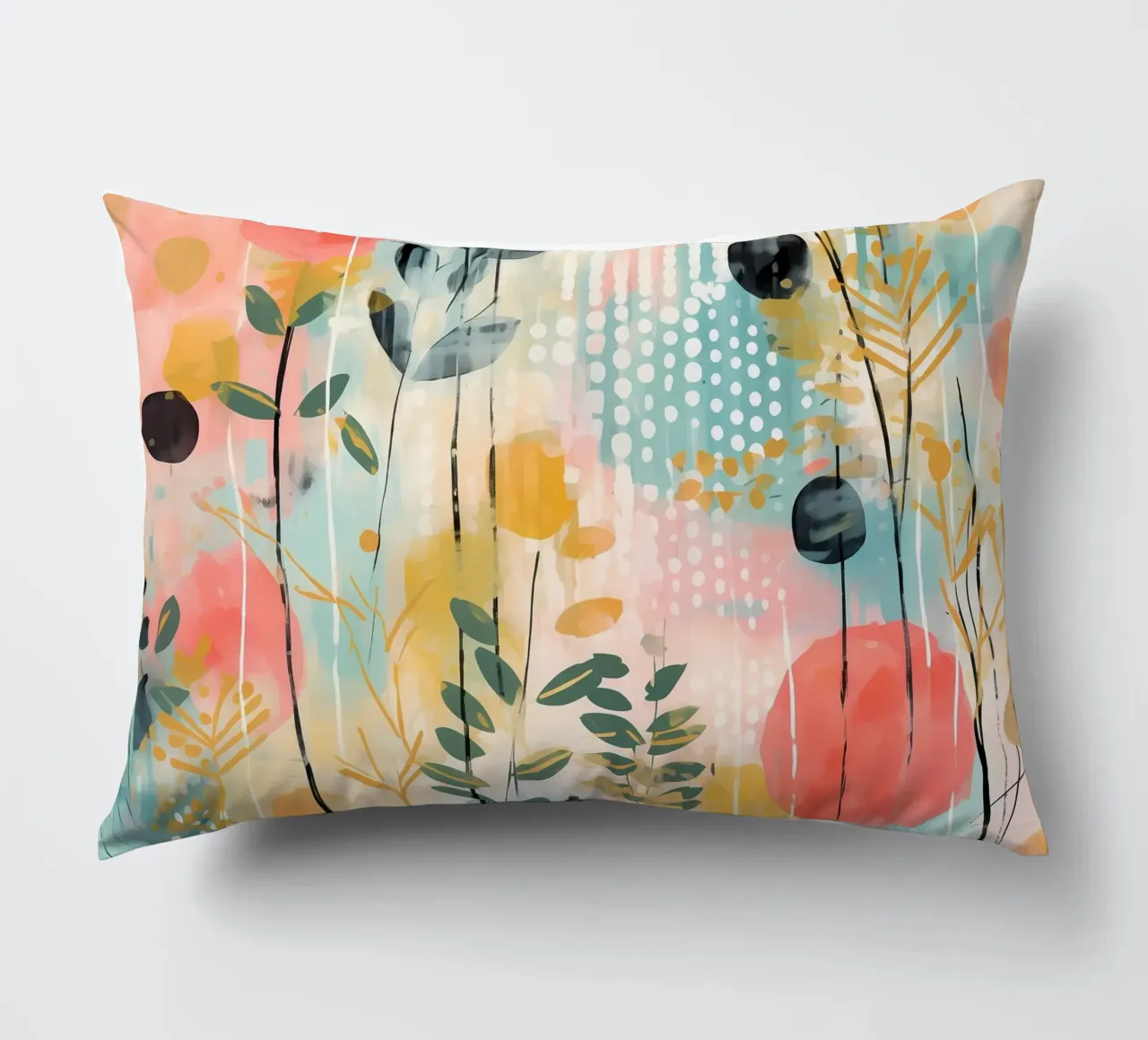 Boho Abstract 2 cuscino da Yaso Design Boho & Botanic