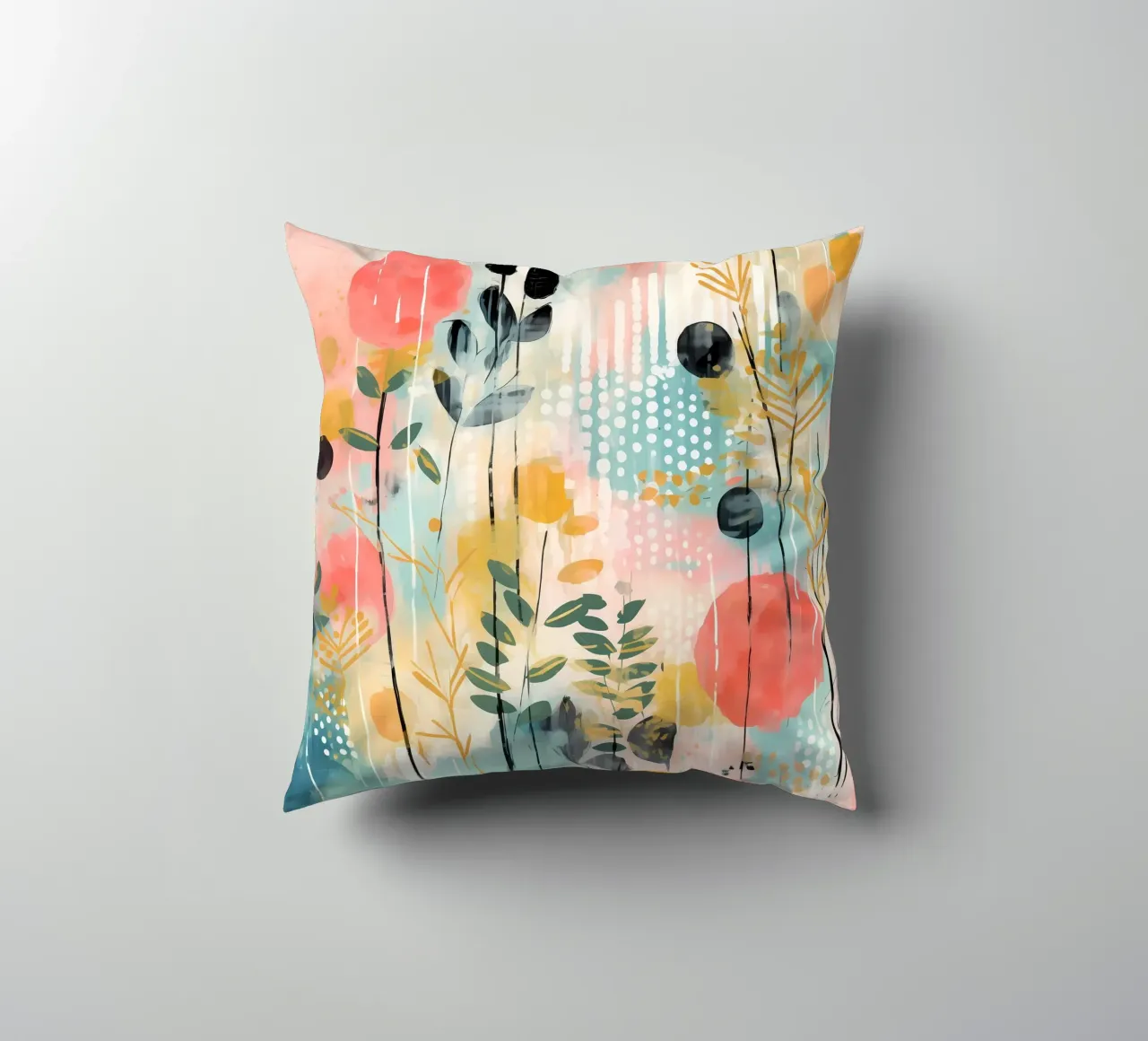 Boho Abstract 2 cuscino da Yaso Design Boho & Botanic