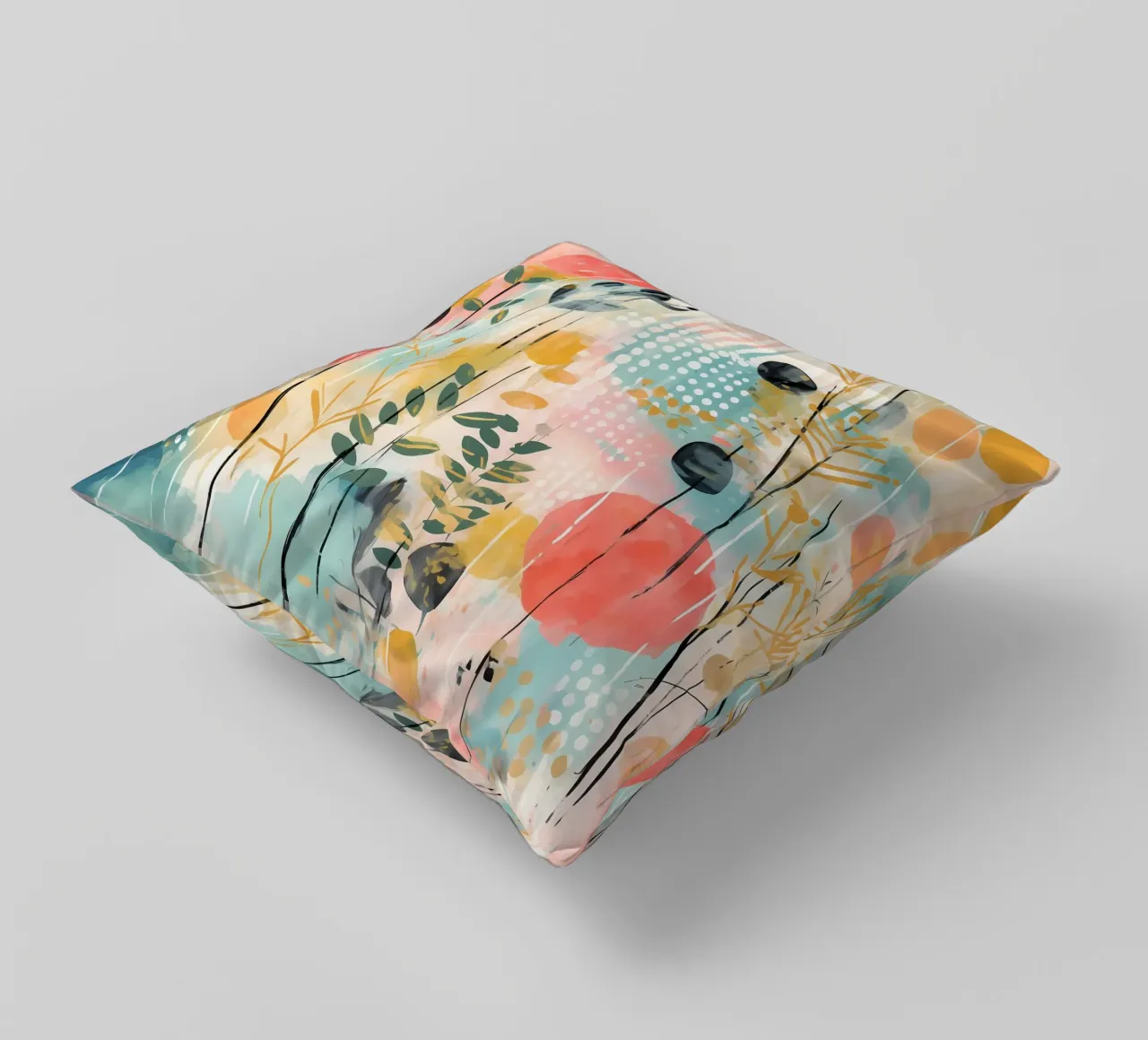Boho Abstract 2 cuscino da Yaso Design Boho & Botanic