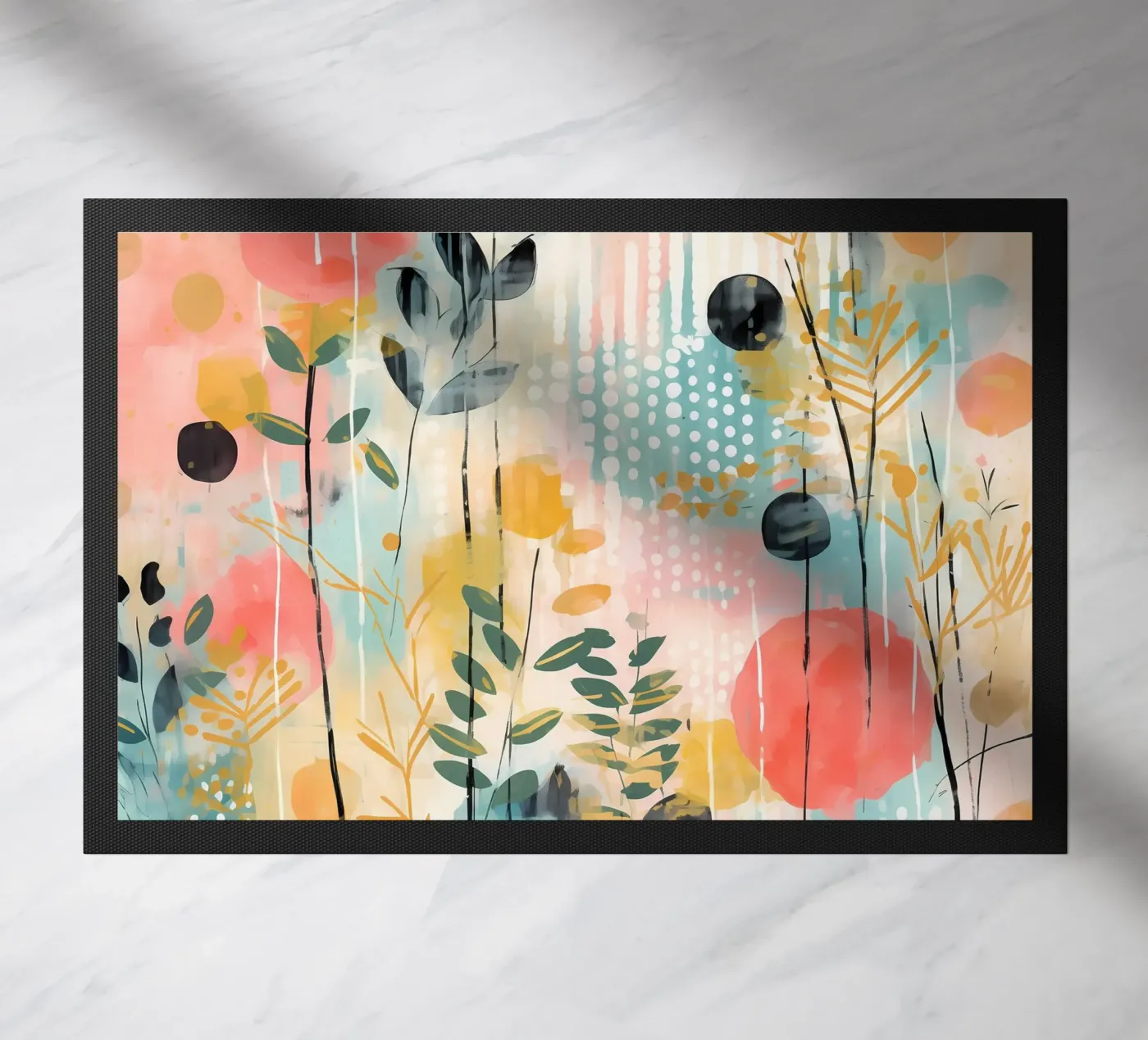 Boho Abstract 2 zerbino da Yaso Design Boho & Botanic