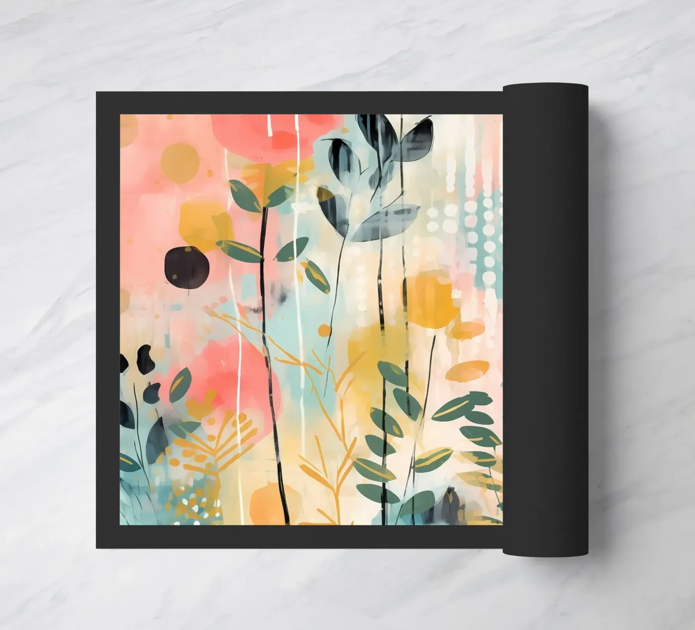 Boho Abstract 2 zerbino da Yaso Design Boho & Botanic