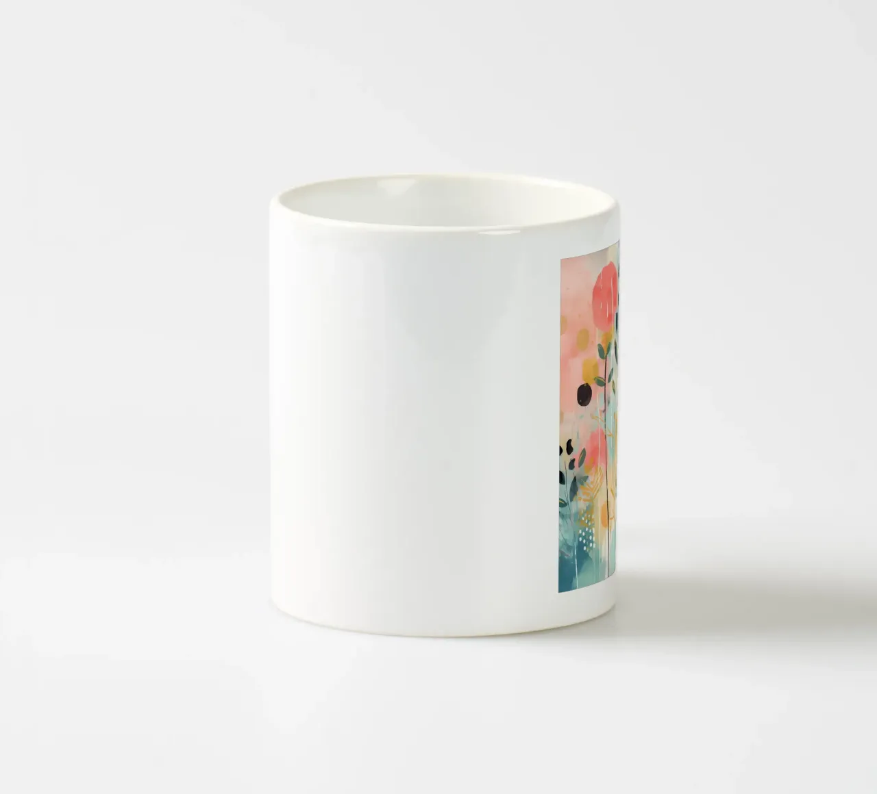 Boho Abstract 2 tazza in ceramica da Yaso Design Boho & Botanic