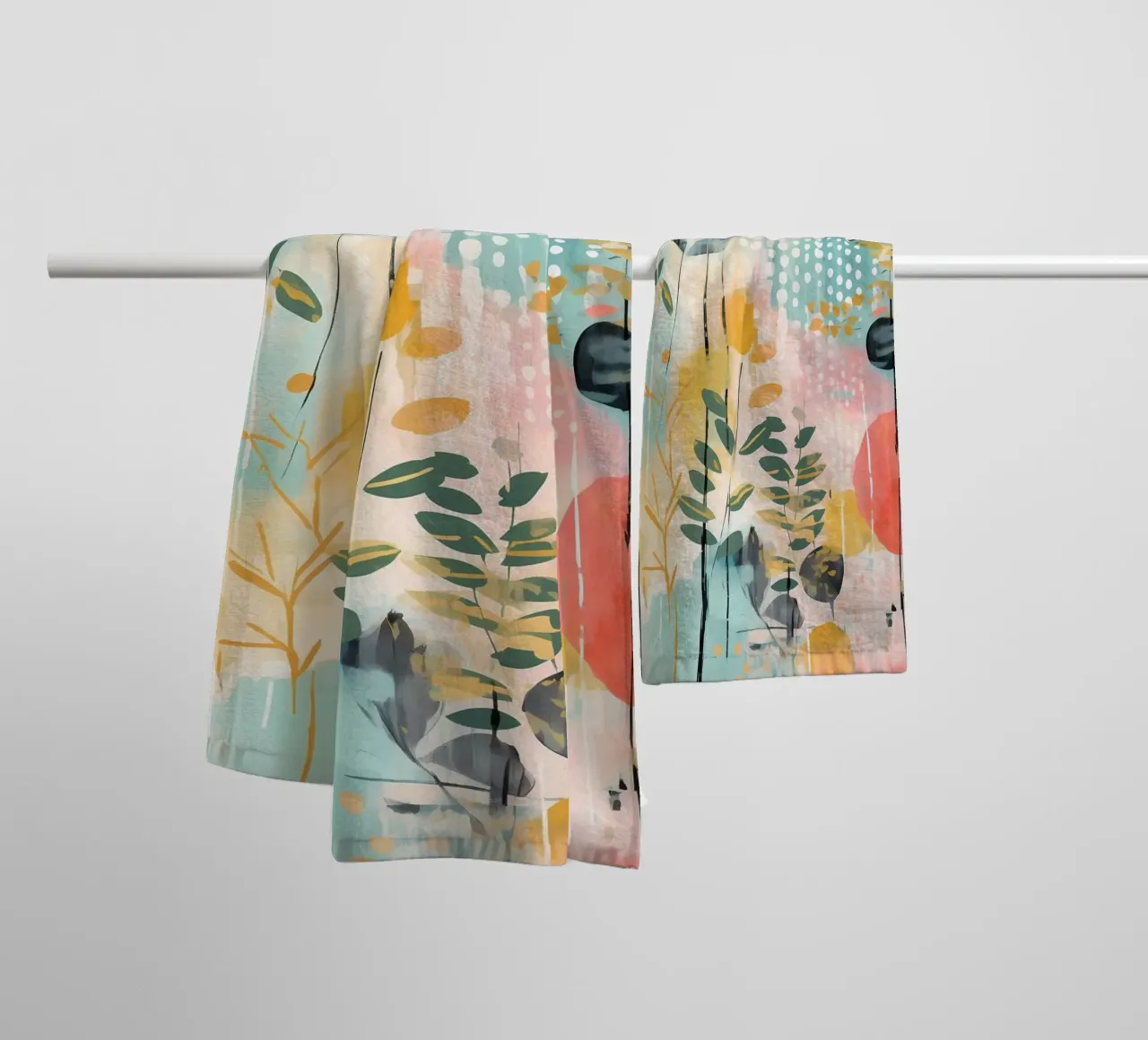 Boho Abstract 2 asciugamano da bagno da Yaso Design Boho & Botanic
