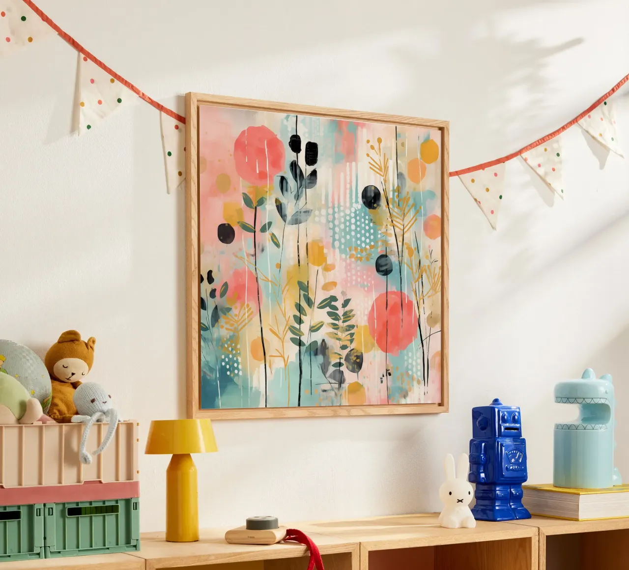 Boho Abstract 2 plexiglass da Yaso Design Boho & Botanic