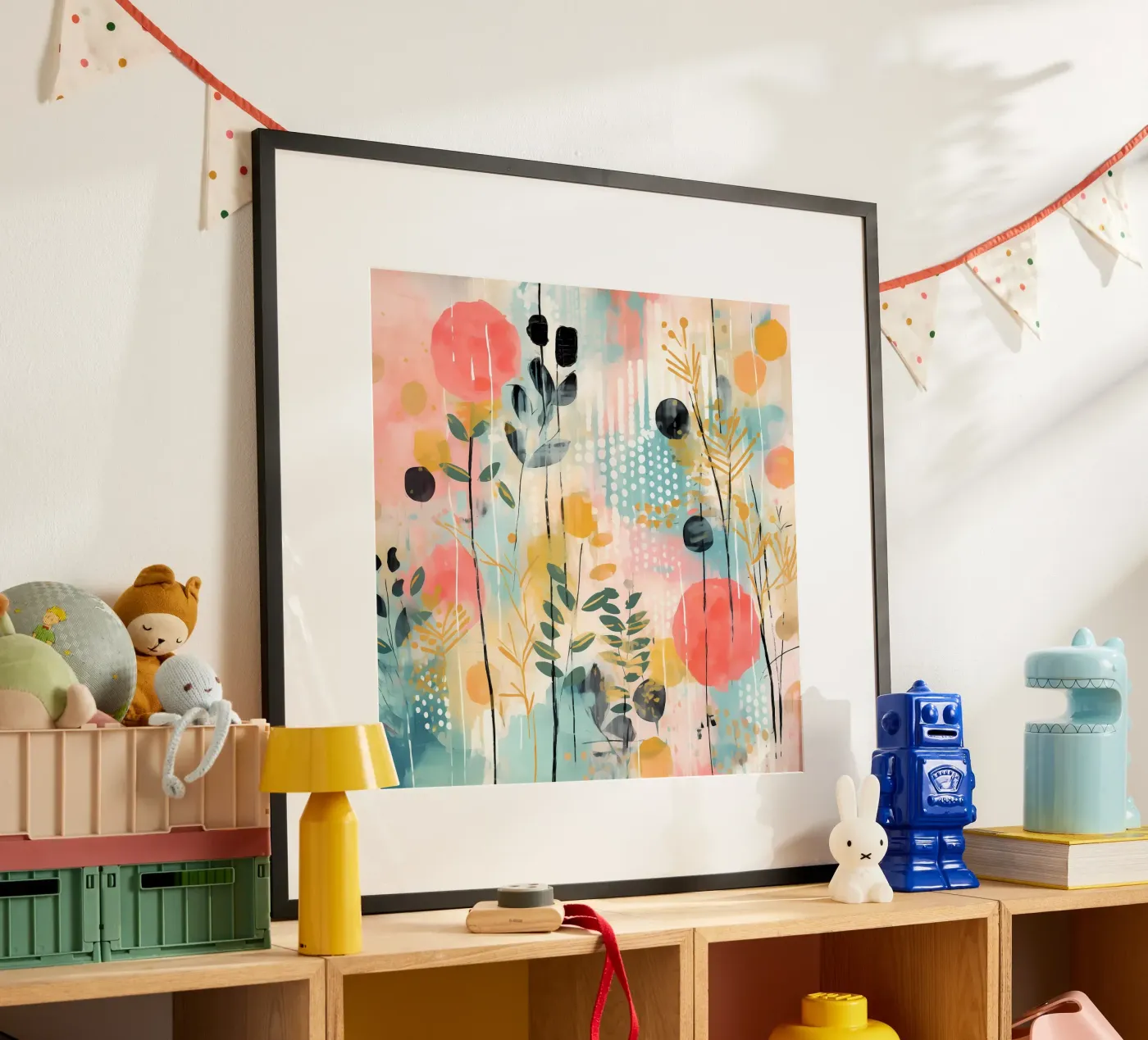 Boho Abstract 2 poster da Yaso Design Boho & Botanic