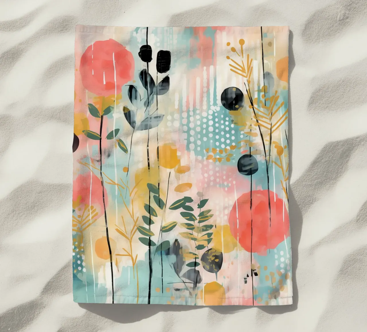 Boho Abstract 2 telo mare da Yaso Design Boho & Botanic