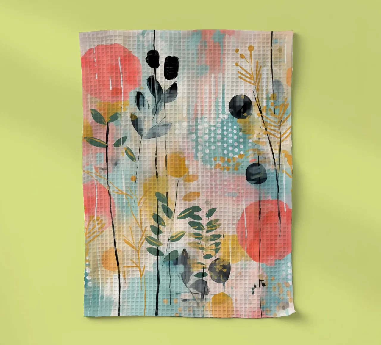 Boho Abstract 2 canovaccio da cucina da Yaso Design Boho & Botanic