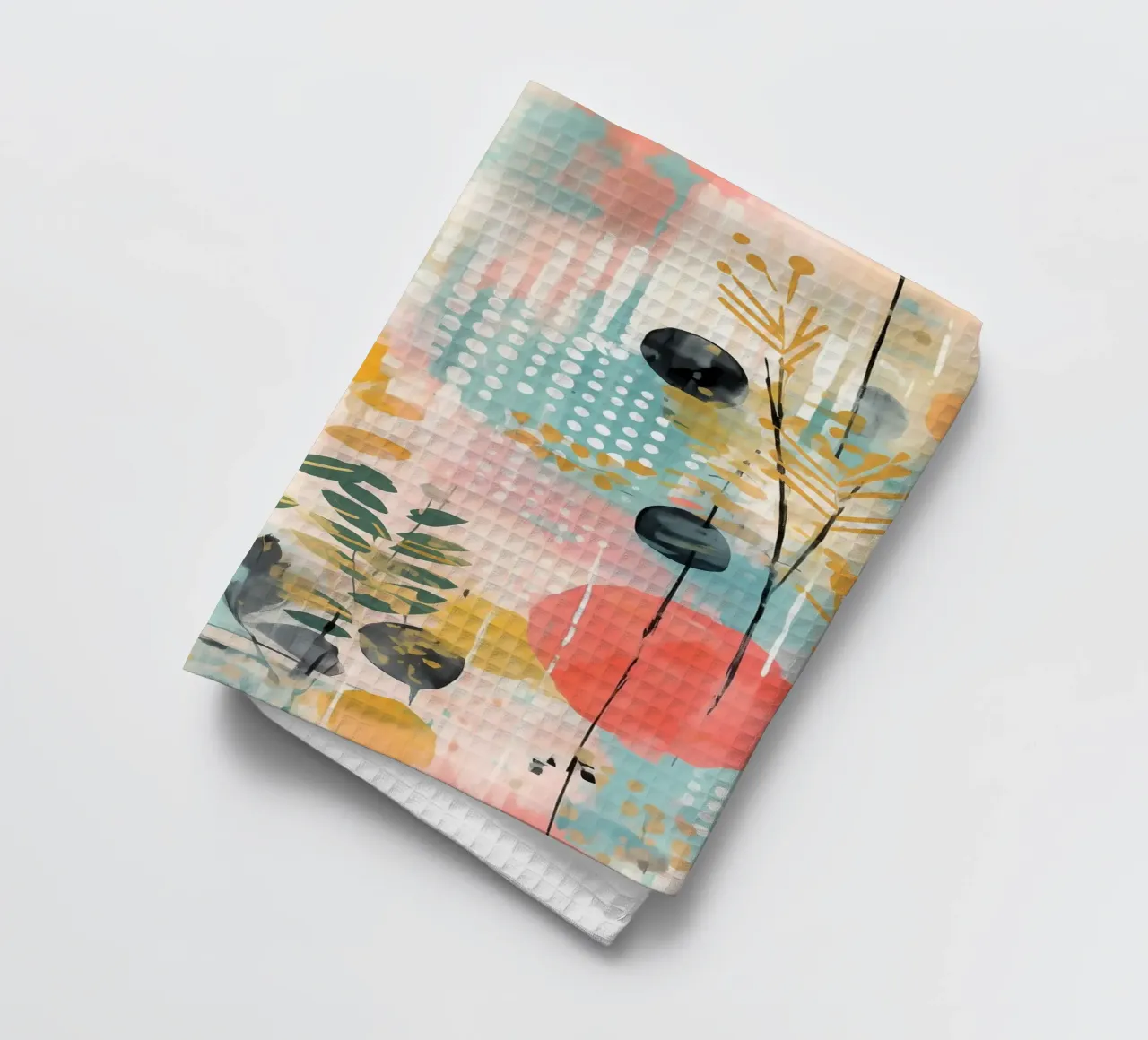 Boho Abstract 2 canovaccio da cucina da Yaso Design Boho & Botanic