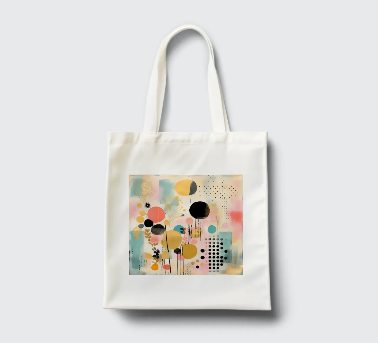 Boho Abstract 3 borsa in juta da Yaso Design Boho & Botanic