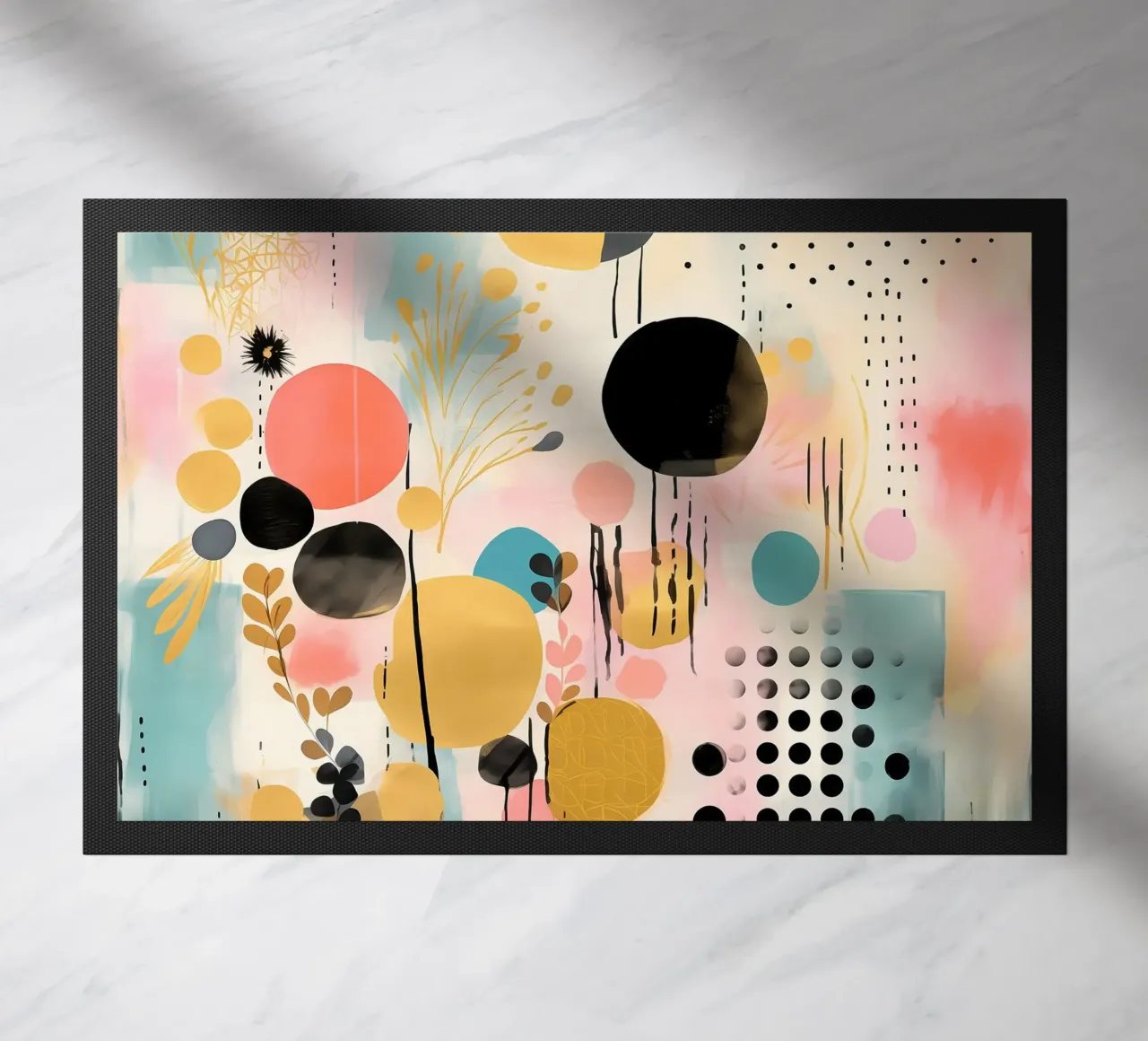 Boho Abstract 3 zerbino da Yaso Design Boho & Botanic