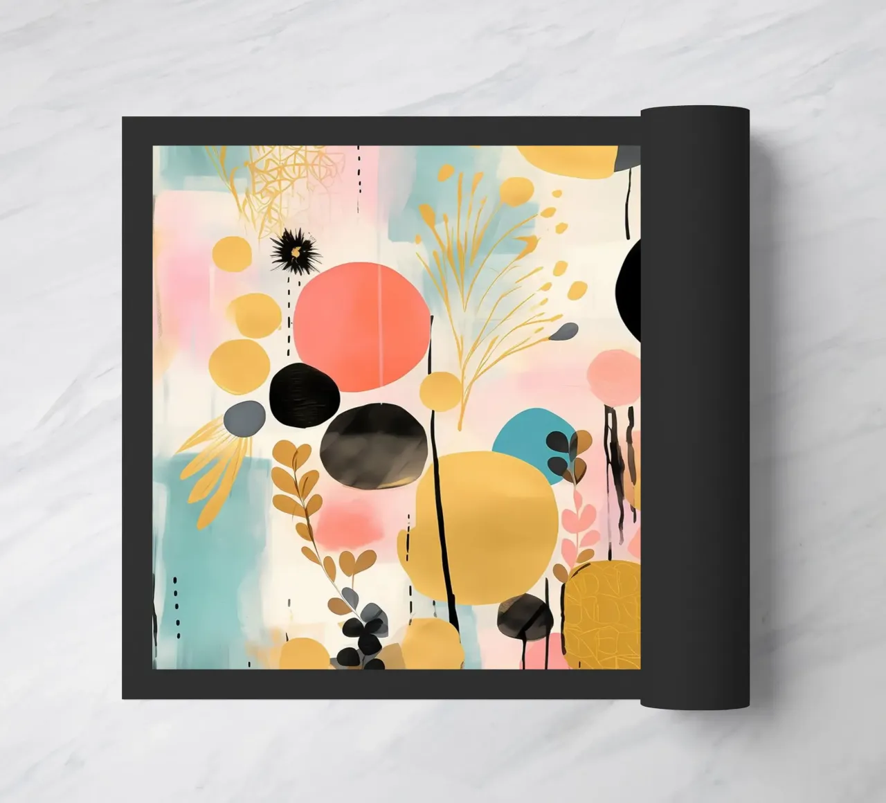 Boho Abstract 3 zerbino da Yaso Design Boho & Botanic