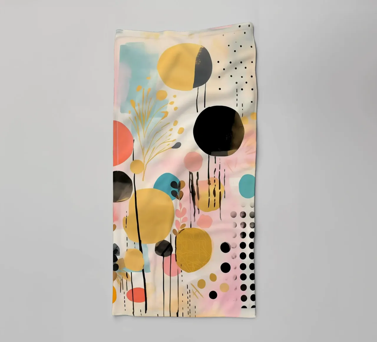 Boho Abstract 3 asciugamano da bagno da Yaso Design Boho & Botanic