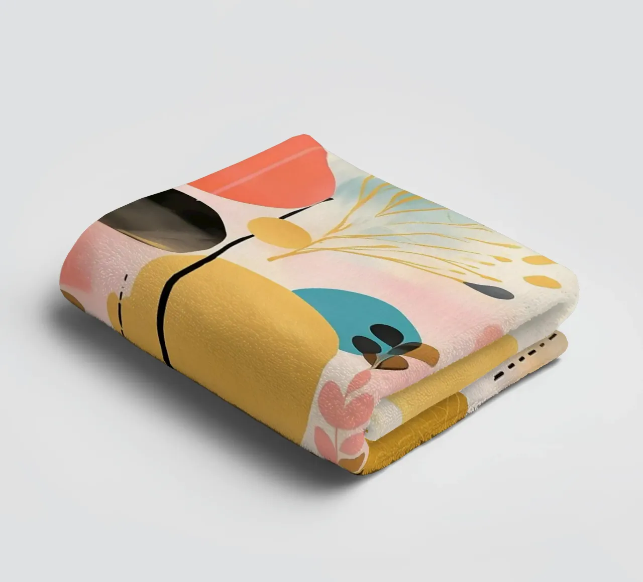 Boho Abstract 3 asciugamano da bagno da Yaso Design Boho & Botanic