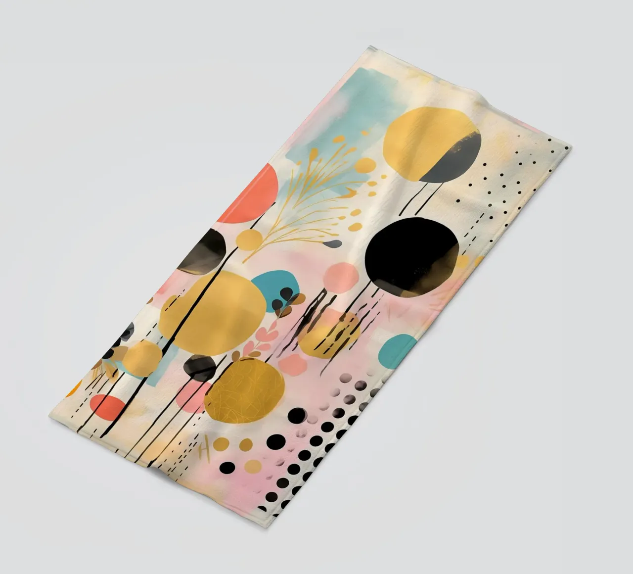 Boho Abstract 3 telo mare da Yaso Design Boho & Botanic