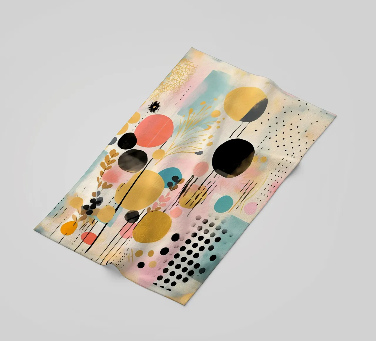 Boho Abstract 3 telo mare da Yaso Design Boho & Botanic