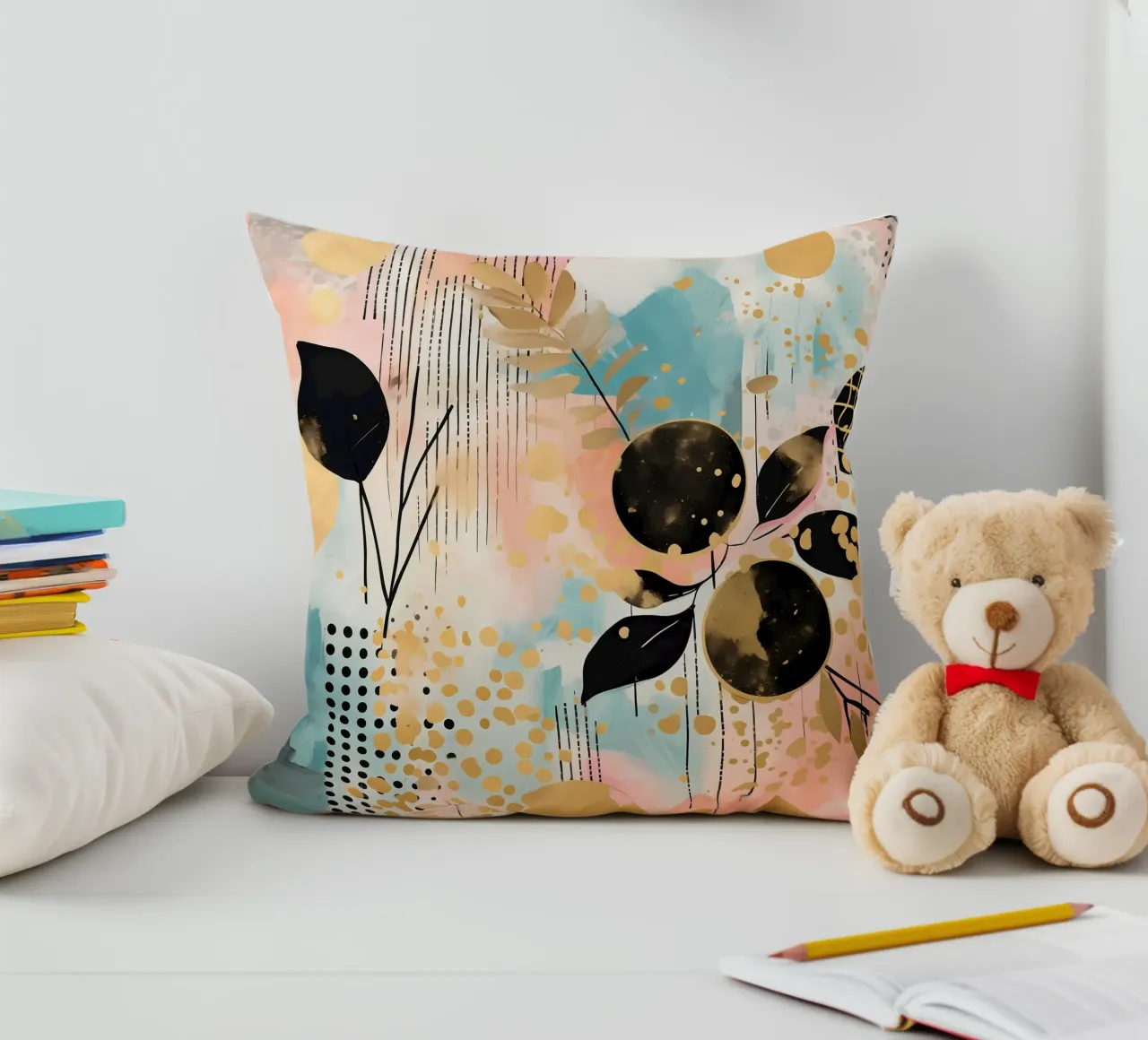 Boho Abstract 4 cuscino da Yaso Design Boho & Botanic