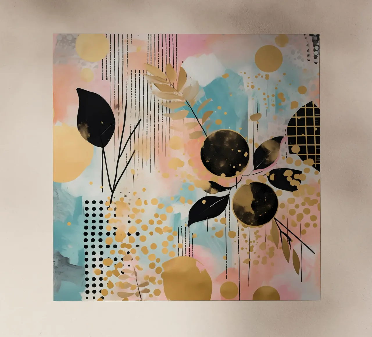 Boho Abstract 4 pellicola backlit da Yaso Design Boho & Botanic