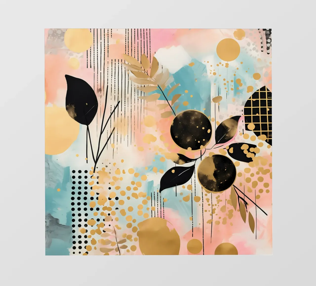 Boho Abstract 4 pellicola backlit da Yaso Design Boho & Botanic