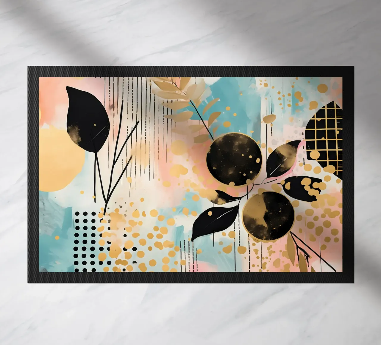 Boho Abstract 4 zerbino da Yaso Design Boho & Botanic