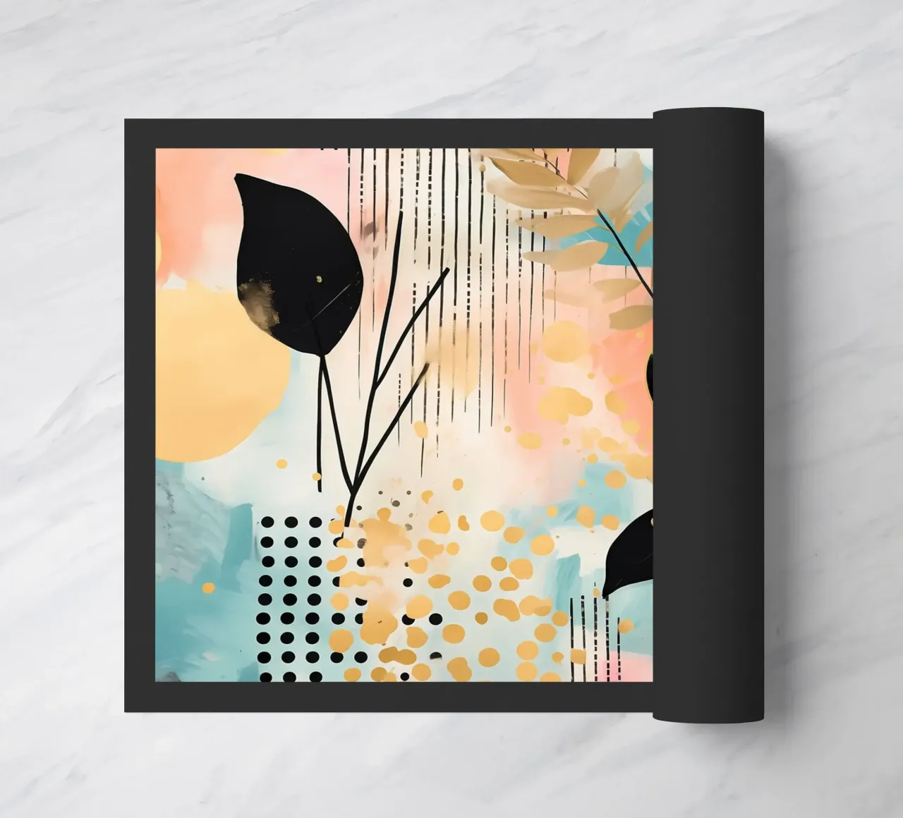 Boho Abstract 4 zerbino da Yaso Design Boho & Botanic