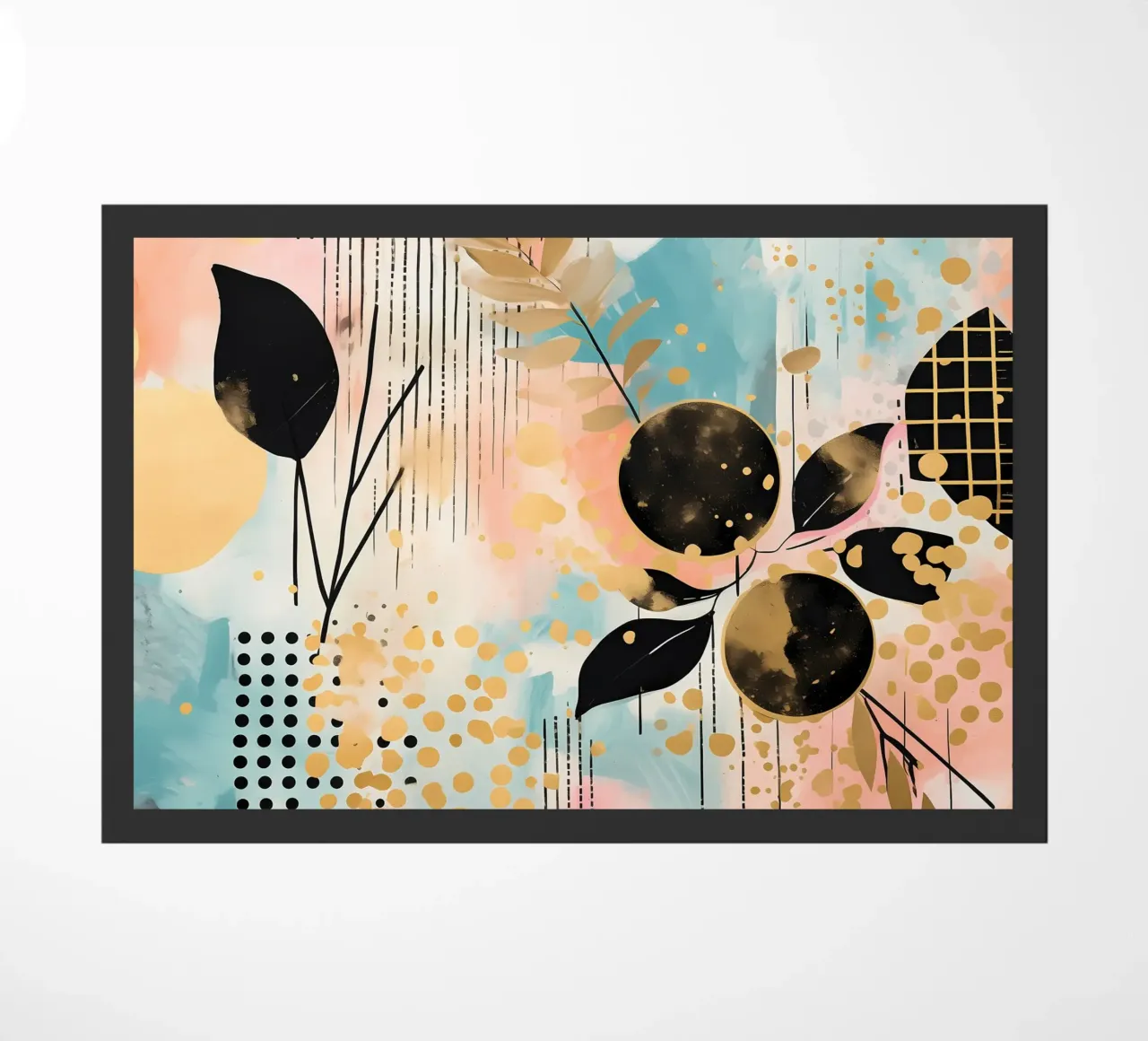 Boho Abstract 4 zerbino da Yaso Design Boho & Botanic