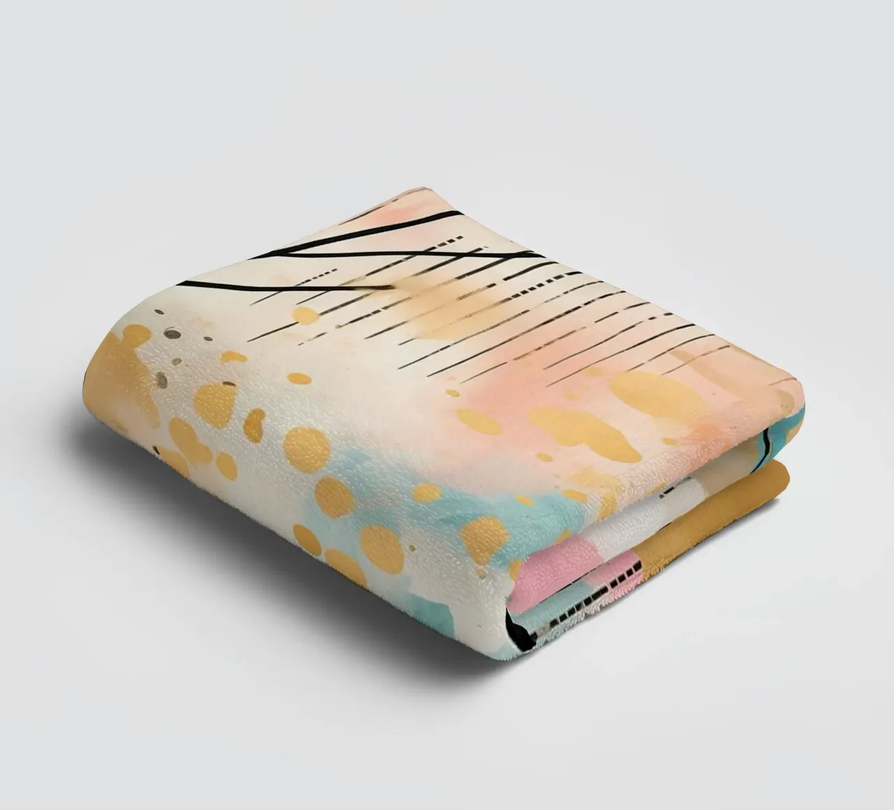 Boho Abstract 4 asciugamano da bagno da Yaso Design Boho & Botanic