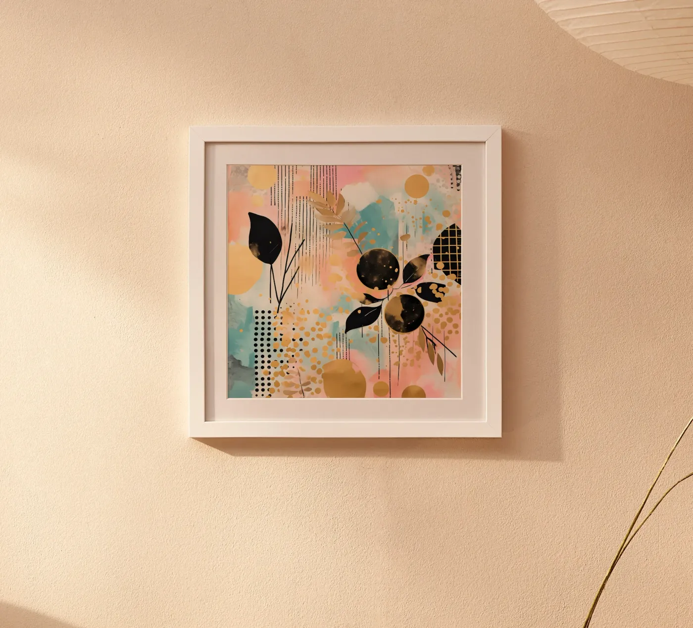 Boho Abstract 4 poster da Yaso Design Boho & Botanic