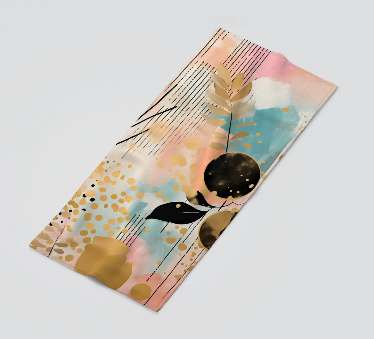 Boho Abstract 4 telo mare da Yaso Design Boho & Botanic