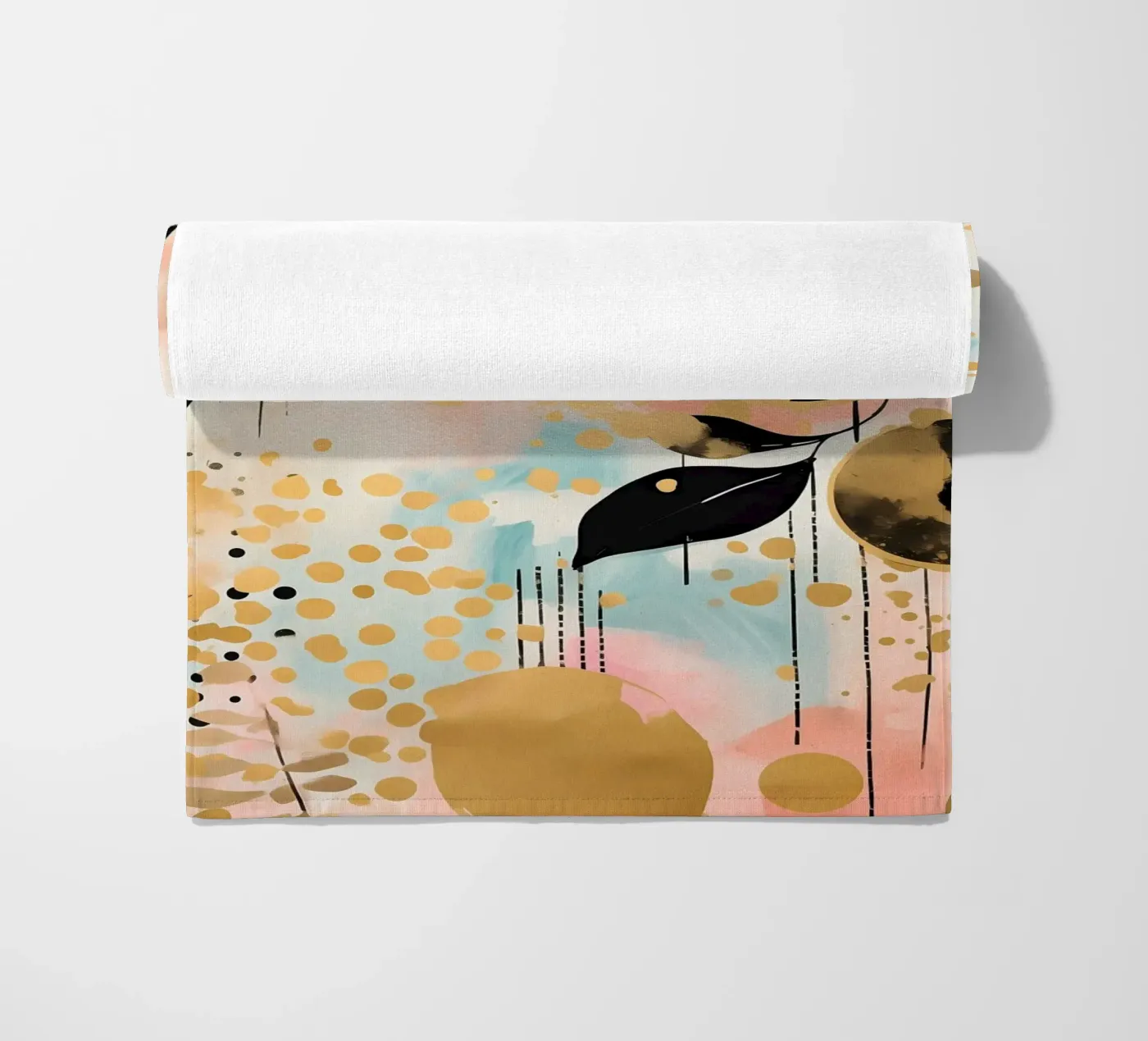 Boho Abstract 4 telo mare da Yaso Design Boho & Botanic