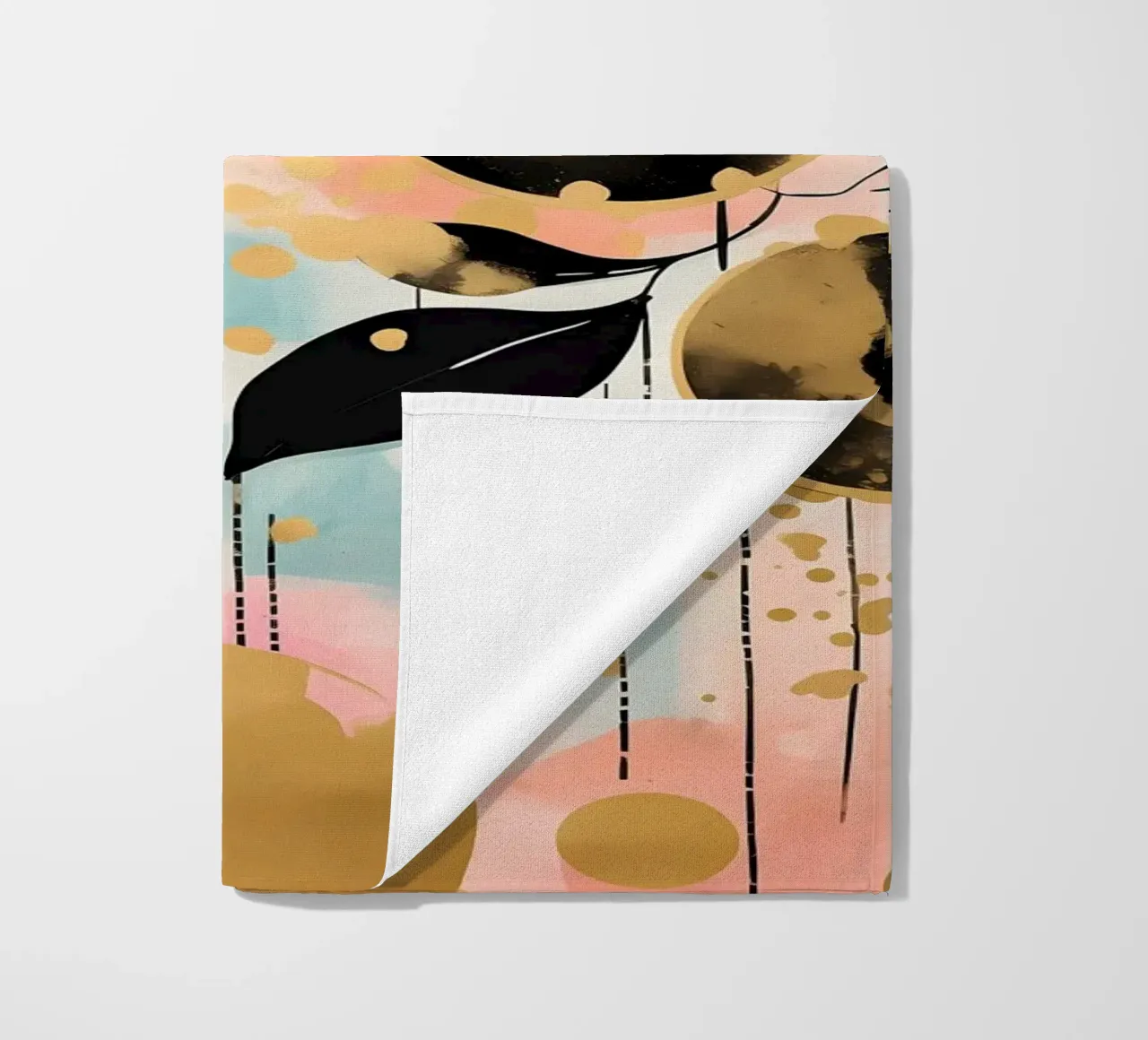 Boho Abstract 4 telo mare da Yaso Design Boho & Botanic