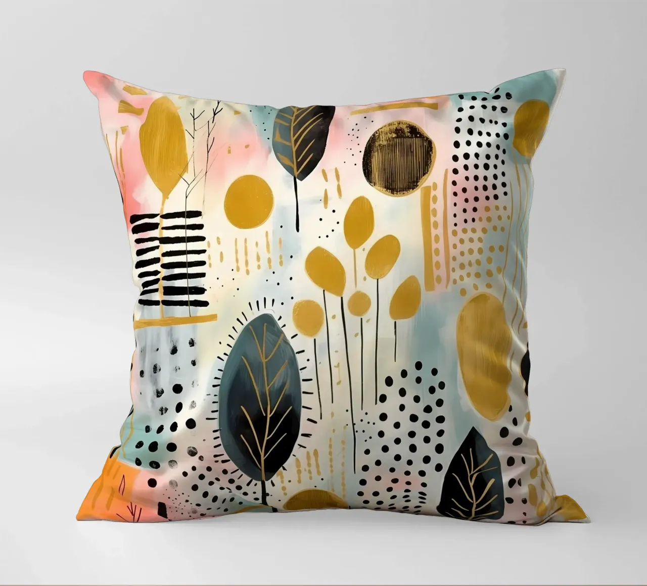 Boho Abstract 5 cuscino da Yaso Design Boho & Botanic