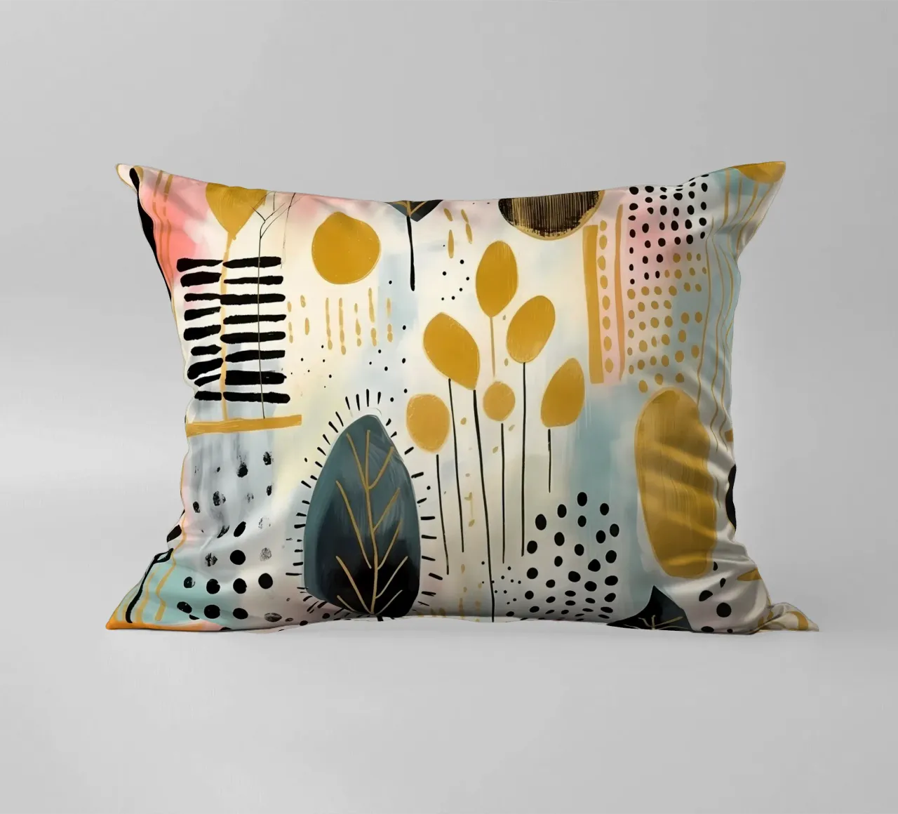 Boho Abstract 5 cuscino da Yaso Design Boho & Botanic