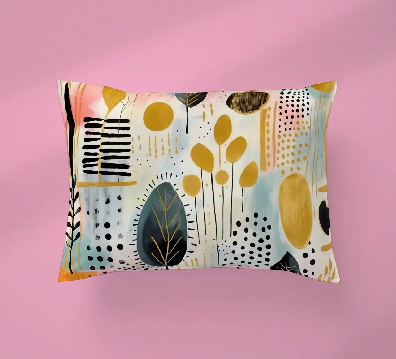 Boho Abstract 5 cuscino da Yaso Design Boho & Botanic