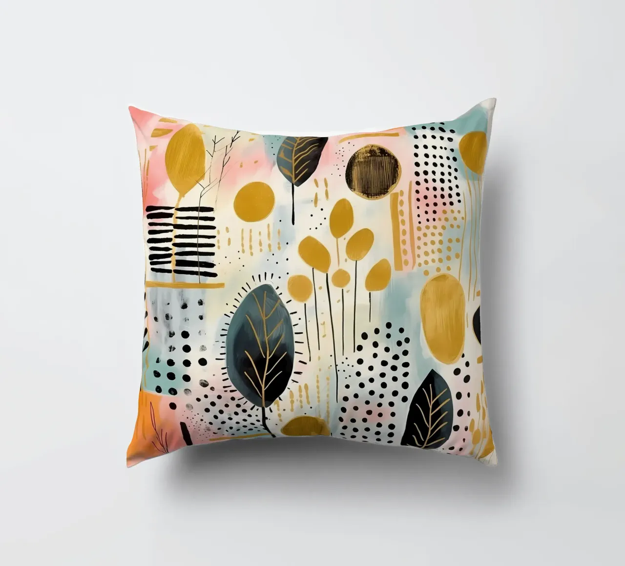 Boho Abstract 5 cuscino da Yaso Design Boho & Botanic