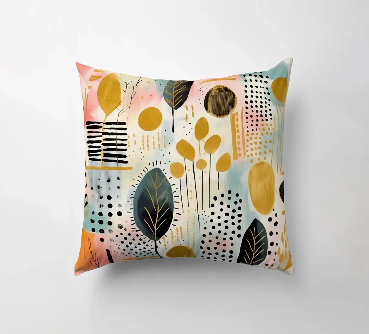Boho Abstract 5 cuscino da Yaso Design Boho & Botanic