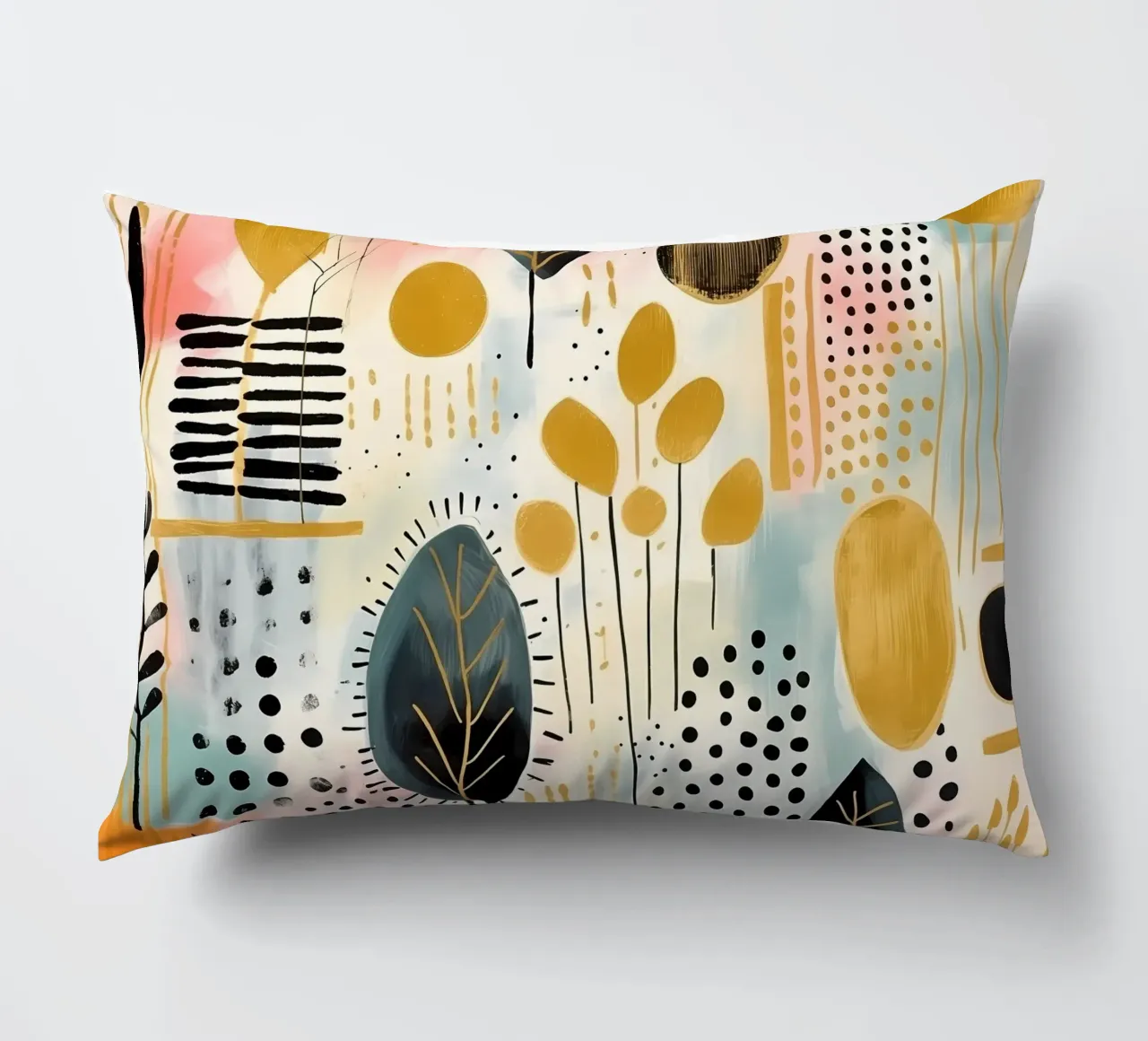 Boho Abstract 5 cuscino da Yaso Design Boho & Botanic
