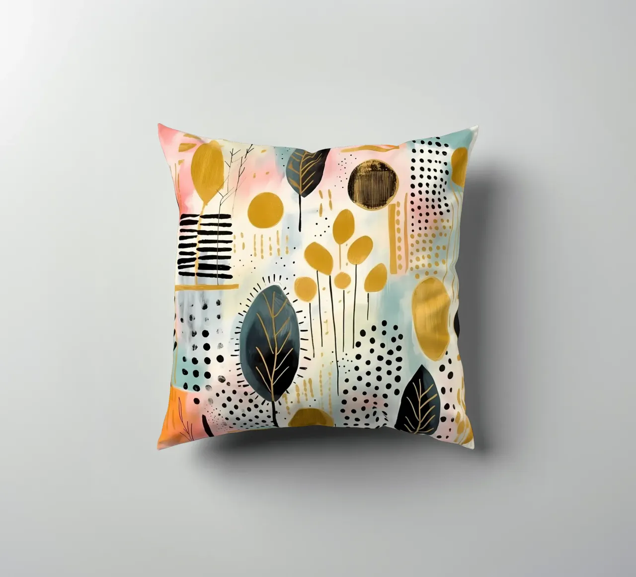 Boho Abstract 5 cuscino da Yaso Design Boho & Botanic