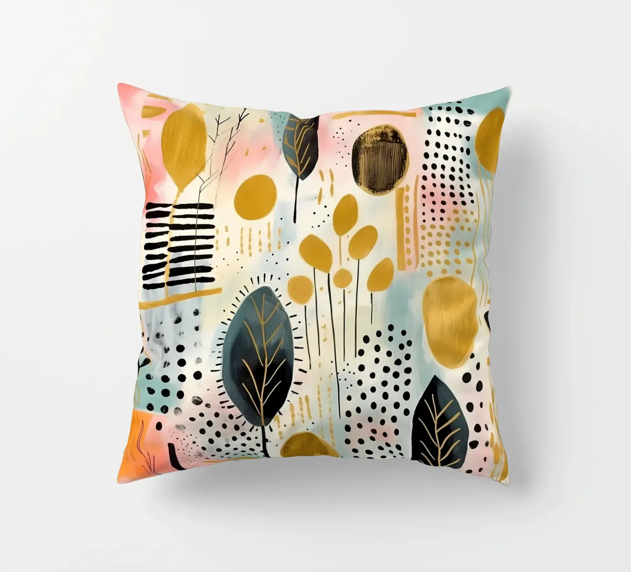 Boho Abstract 5 cuscino da Yaso Design Boho & Botanic