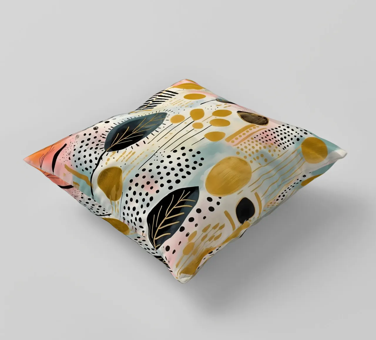 Boho Abstract 5 cuscino da Yaso Design Boho & Botanic