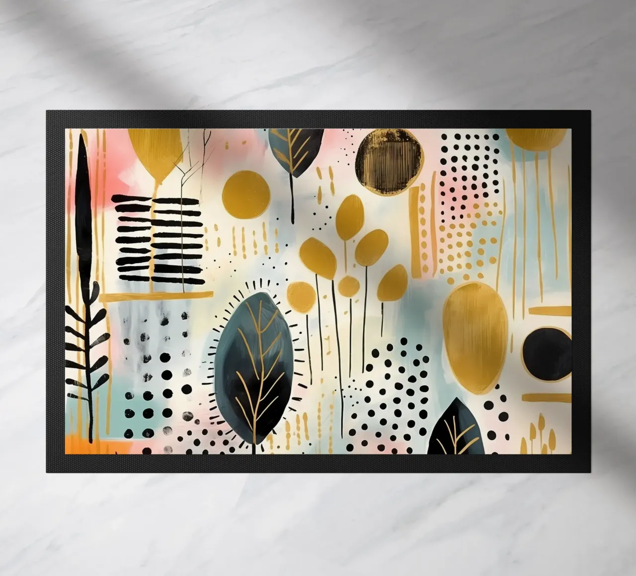 Boho Abstract 5 zerbino da Yaso Design Boho & Botanic