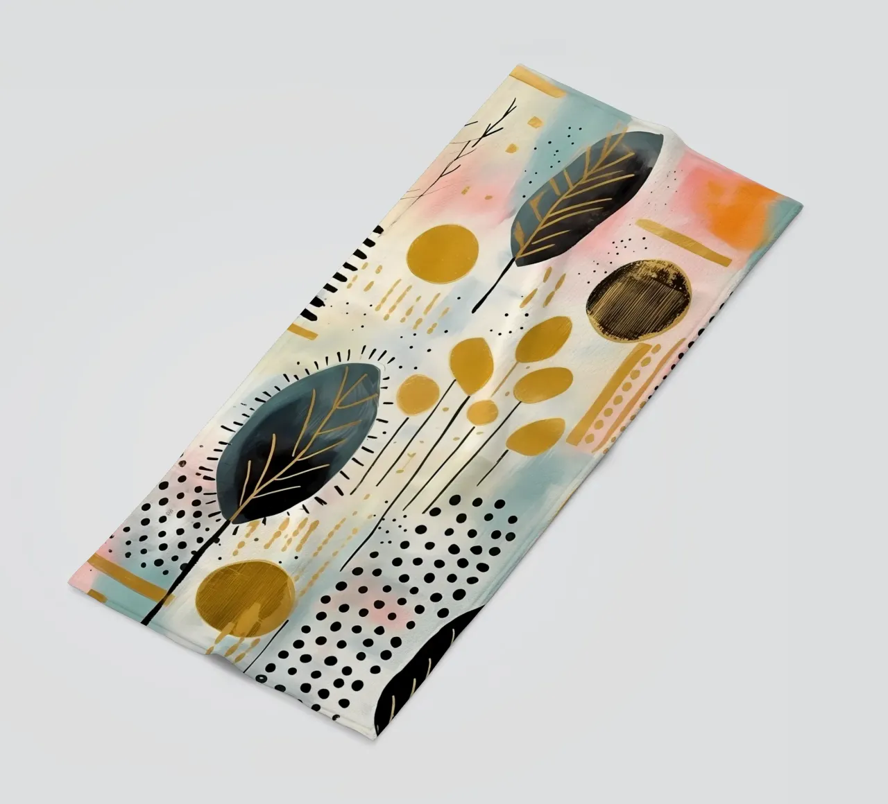 Boho Abstract 5 telo mare da Yaso Design Boho & Botanic