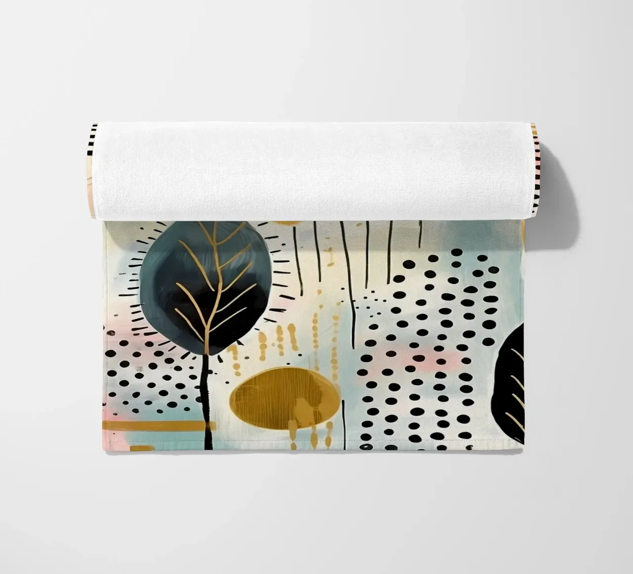 Boho Abstract 5 telo mare da Yaso Design Boho & Botanic