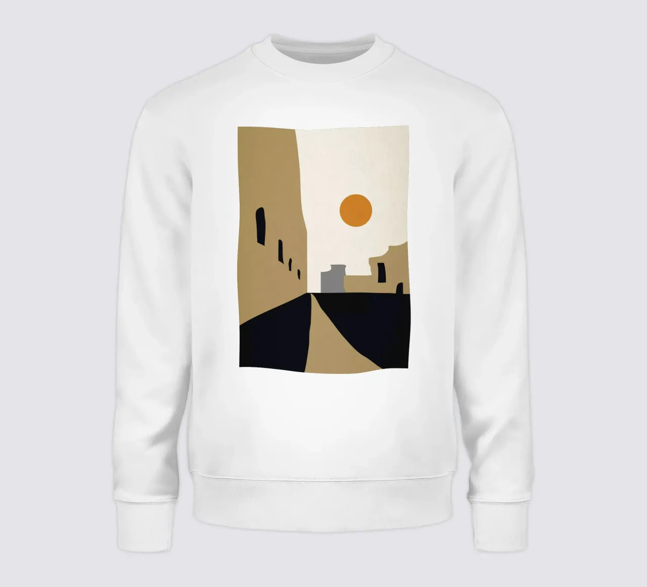 Street-Abstract sweatshirt by ThingDesign