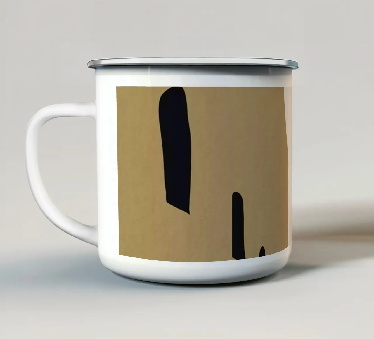 Strada-Abstract tazza in smalto da ThingDesign
