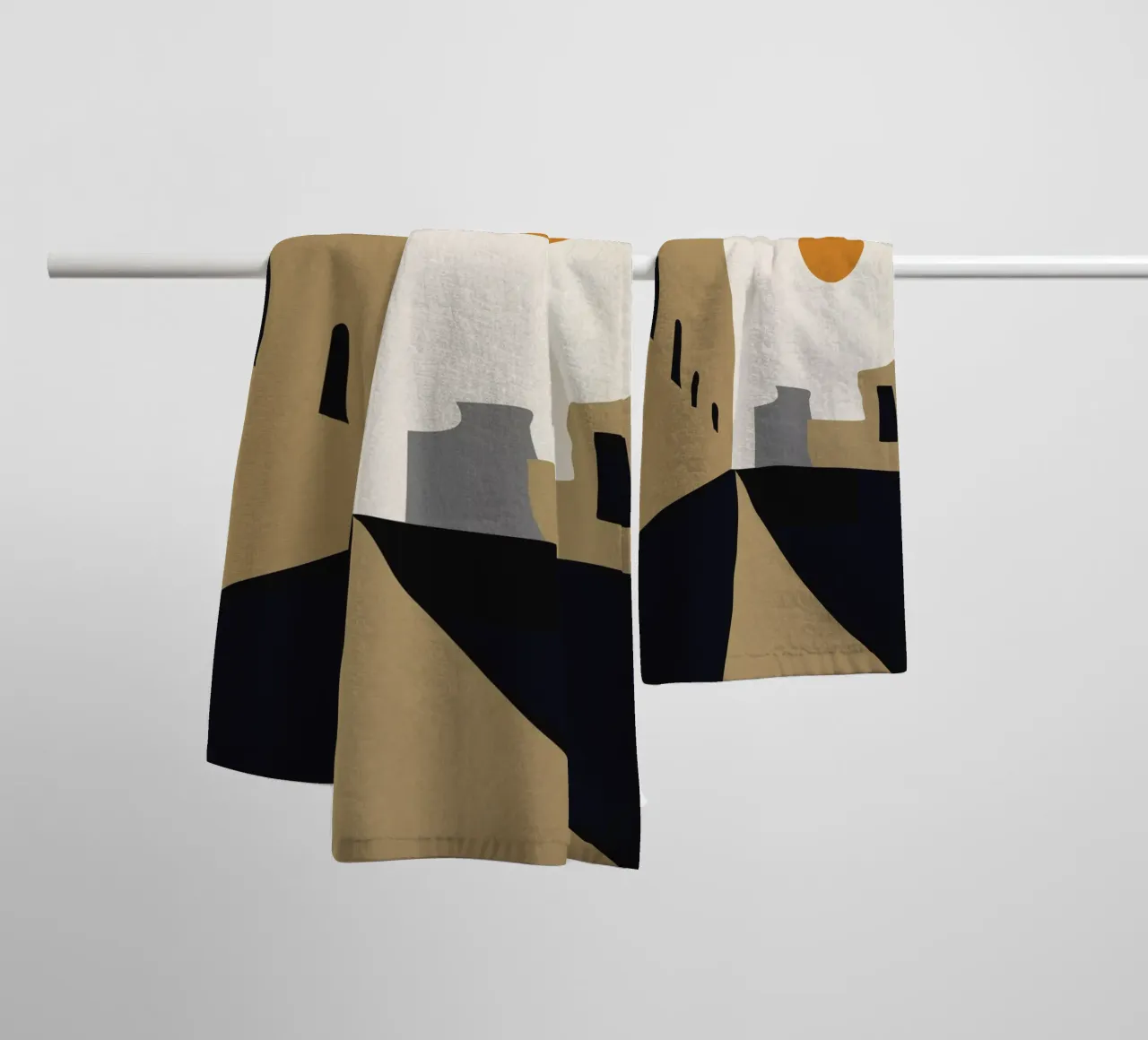 Strada-Abstract asciugamano da bagno da ThingDesign