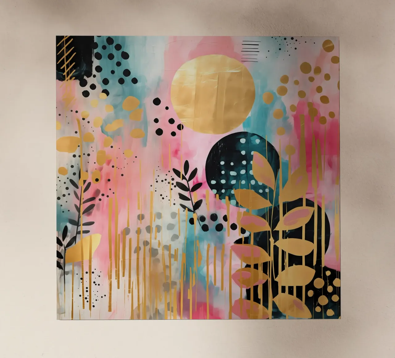 Boho Abstract 6 pellicola backlit da Yaso Design Boho & Botanic