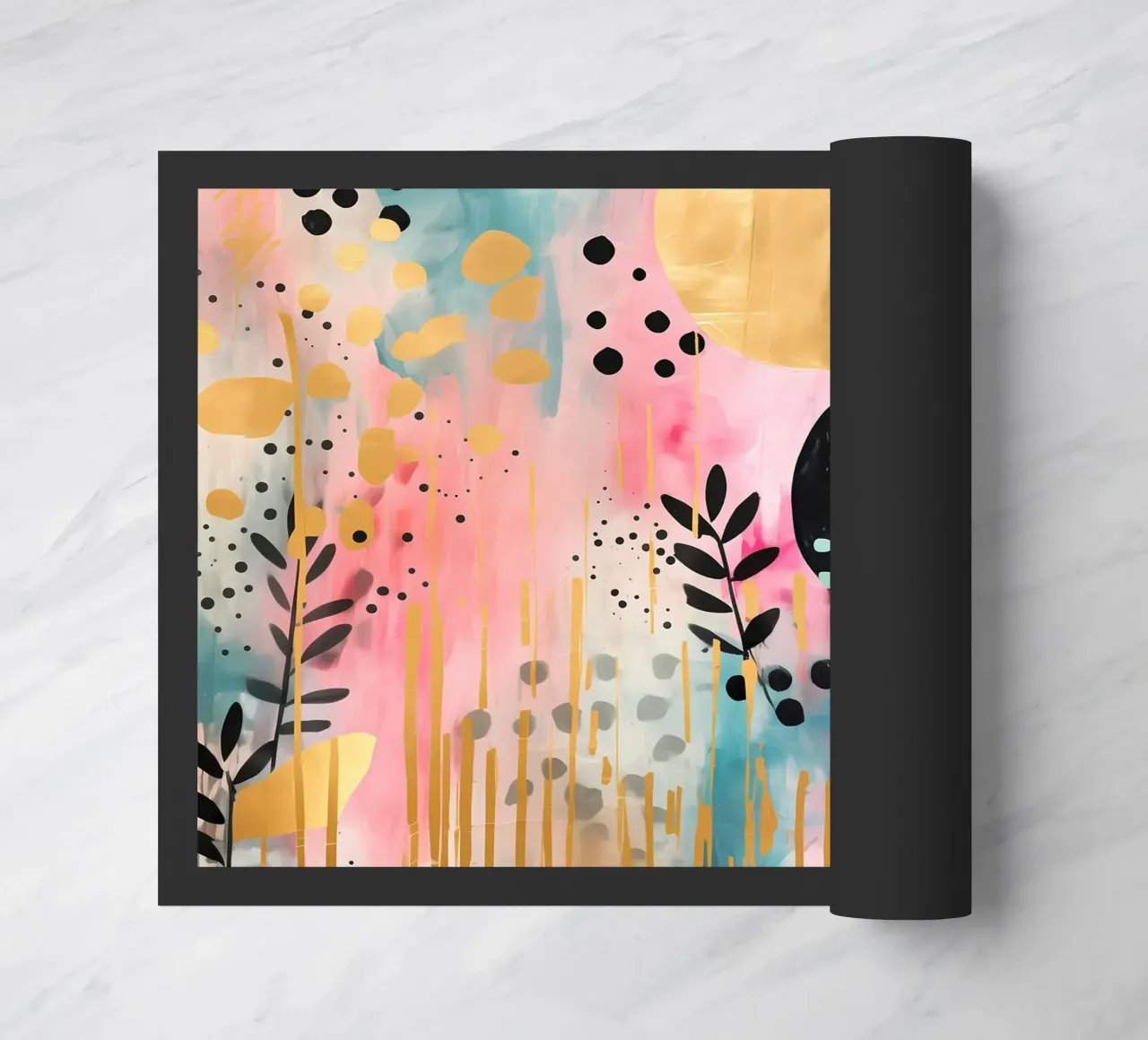 Boho Abstract 6 zerbino da Yaso Design Boho & Botanic